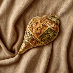 Big Brass Shankh | symbol in Hinduism | For worship | For temple |