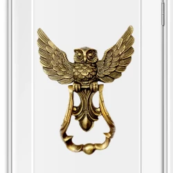 Cast Iron Owl Door Knocker DK - 025 | Iron Door Knocker | Antique Door Knocker |