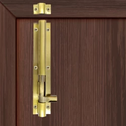 6" X 2 PCS Brass Tower Bolt BTB-001 | Antique Tower Bolt | Door Tower Bolt | Window Tower Bolt