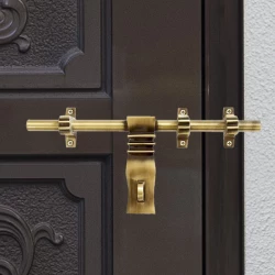 8" Brass Aldrop AL-17 | Brass Door Aldrop | Brass Antique Finish  Aldrop  | Brass Arla |Door Aldrop