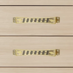 7" 2 Piece Brass Cabinet Handle CH-019 | Brass Antique Handle | Brass Antique Drawer Handle | Brass Antique Window Handle