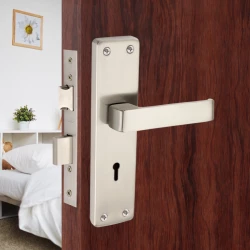 Iron Mortise lock IML-103 | Heavy Duty Mortise Door Lock for Bedroom | Iron 6 Lever Mortise Lock | Iron Heavy Duty 3 Key Mortise Door Lock |