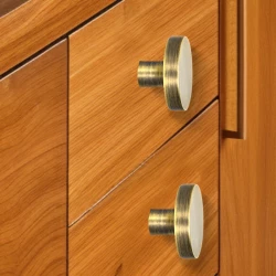 32mm 2 Piece Brass Knobs BK-001 | Brass Antique Knobs | Brass Cabnite Knobs| Brass Drawer Knobs |